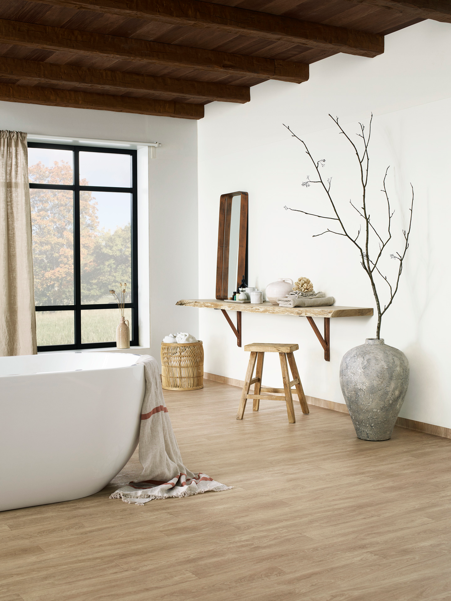 VÅTRUMSVÄGG TARKETT AQUARELLE WALL DS2-SOFT-SUPER WHITE