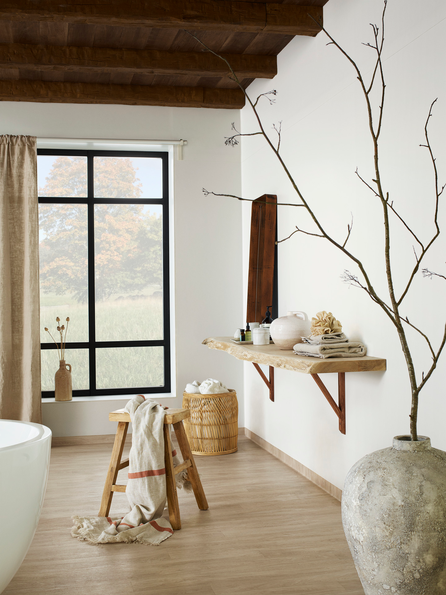 VÅTRUMSVÄGG TARKETT AQUARELLE WALL DS2-SOFT-SUPER WHITE