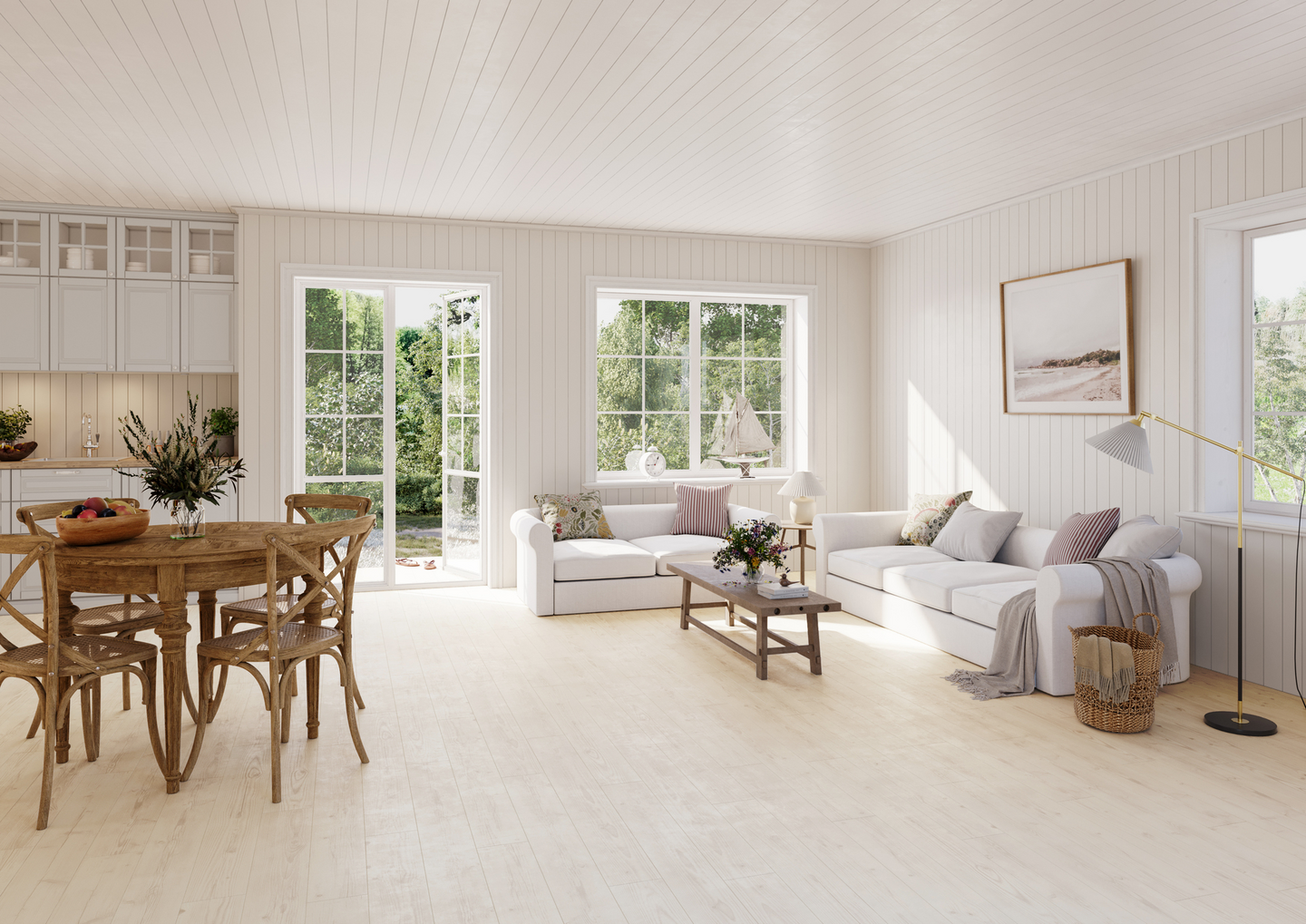 VINYLGOLV TARKETT 200 ICONIK 240 TYROLPINE WHITE