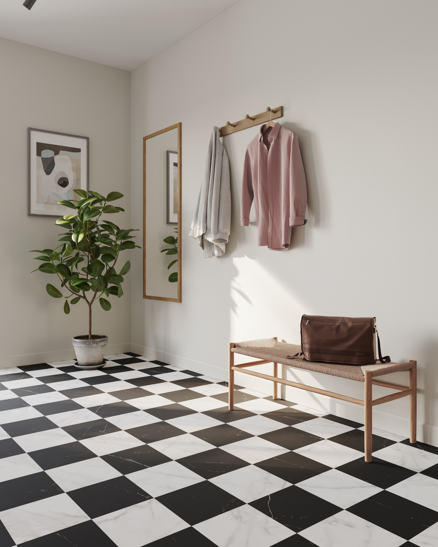 VINYLGOLV TARKETT 200 ICONIK 240 LOGIS BLACK&WHITE