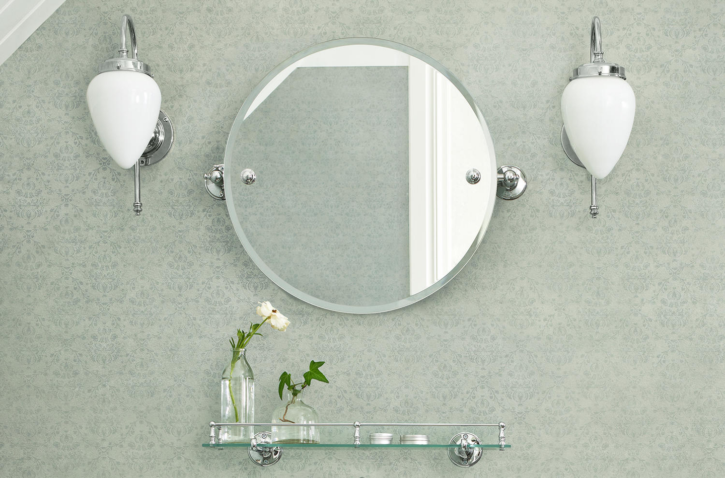 VÅTRUMSVÄGG TARKETT AQUARELLE WALL DS2 NOSTALGIA DUSTY GREEN