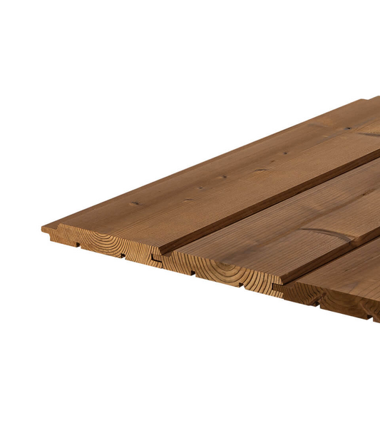 Ulkoverhouspaneeli Luna UTV 19x140 lämpökäsitelty mänty