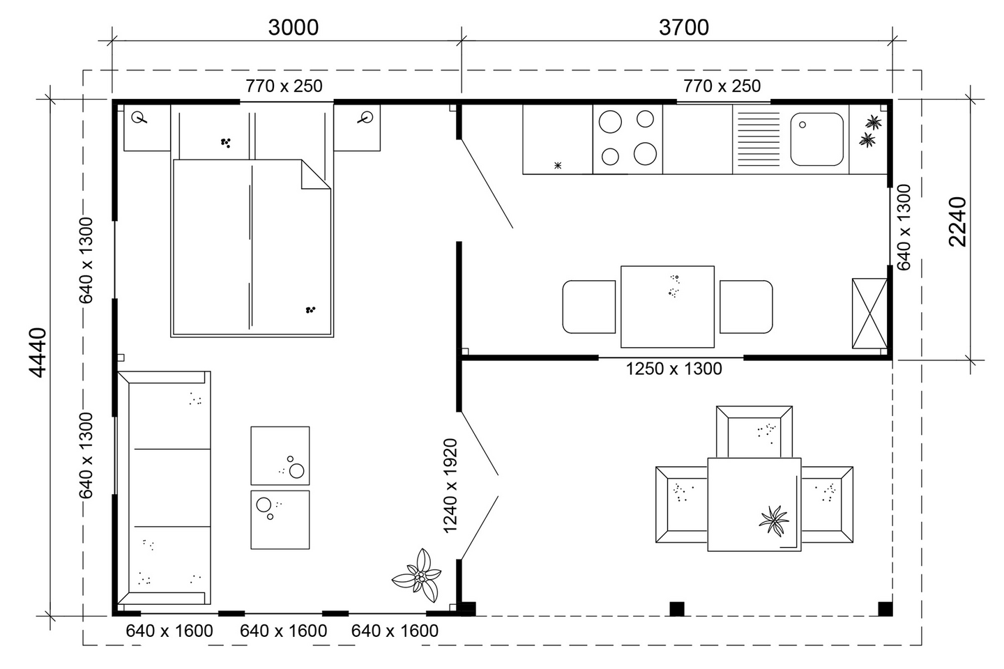 Huvila Cello Hammarland 29,8m²