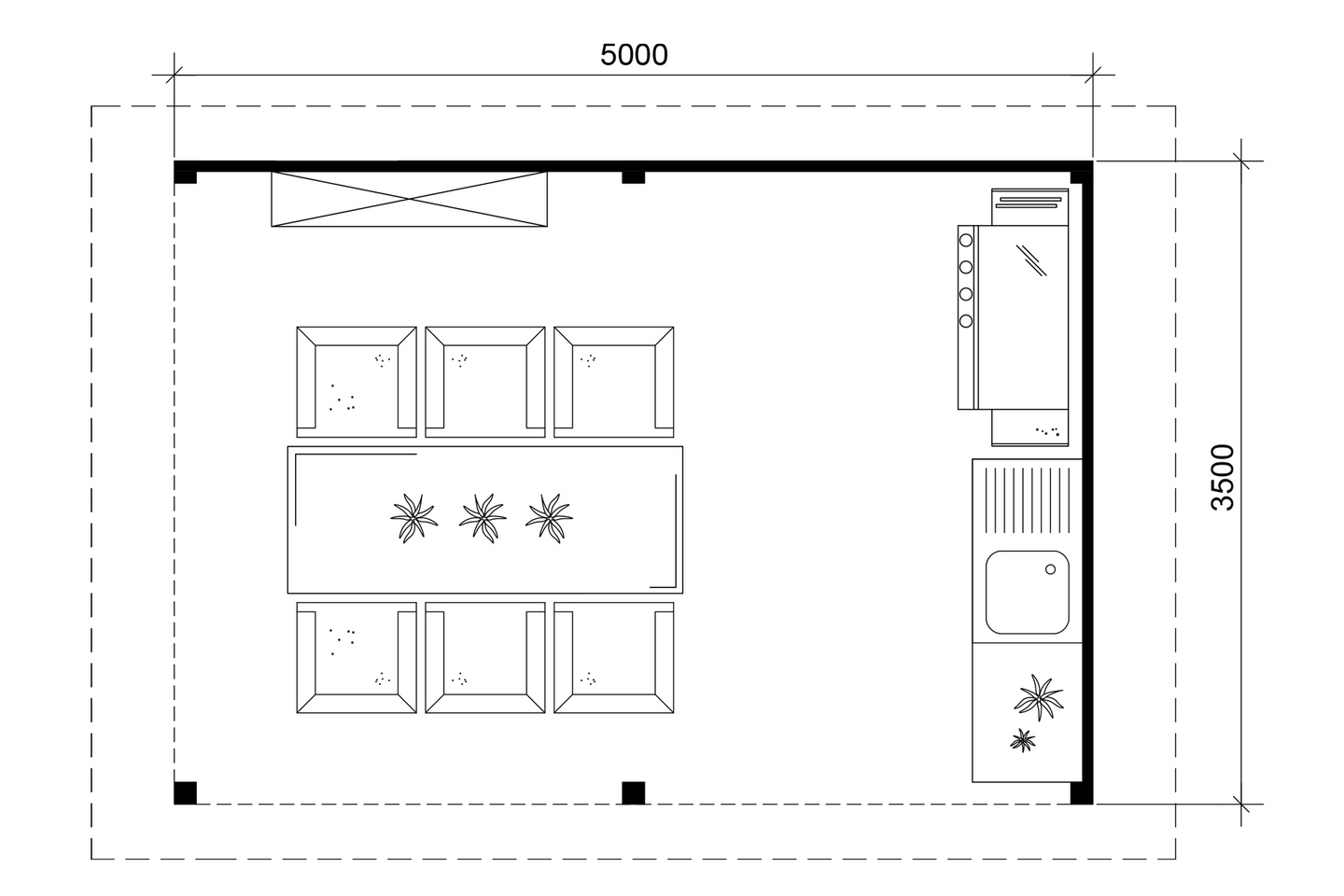 Terassikatos Goodiy Roskilde 17,5m²