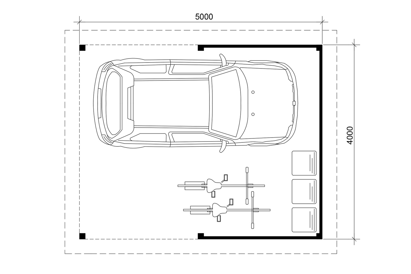 Kesäkeittiö Katos Cello Silkeborg 20m²
