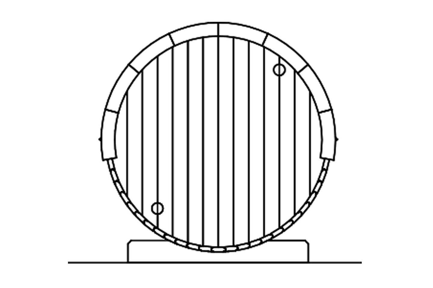 Tynnyrisauna 10,0m²