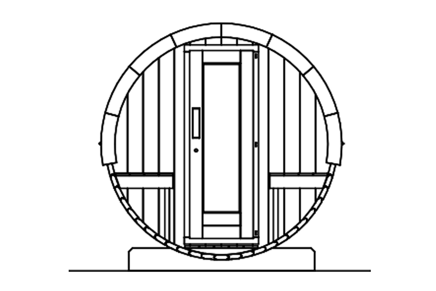 Tynnyrisauna 10,0m²
