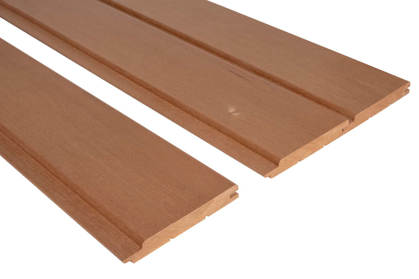 Saunapaneeli Thermory 15x120x2700 STP lämpökäsitelty leppä