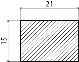 PLANHYVLAD EHL PROLIST FURU OBH 15X21MM