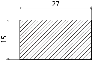 PLANHYVLAD EHL PROLIST FURU OBH 15X27MM