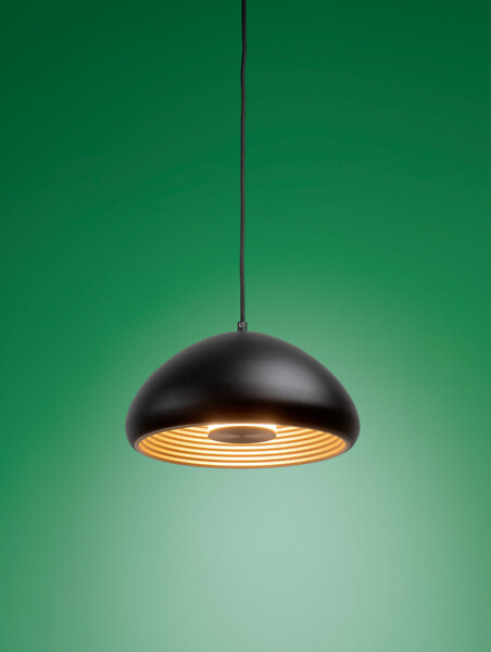 Riippuvalaisin AIRAM Anile led musta-shampanja