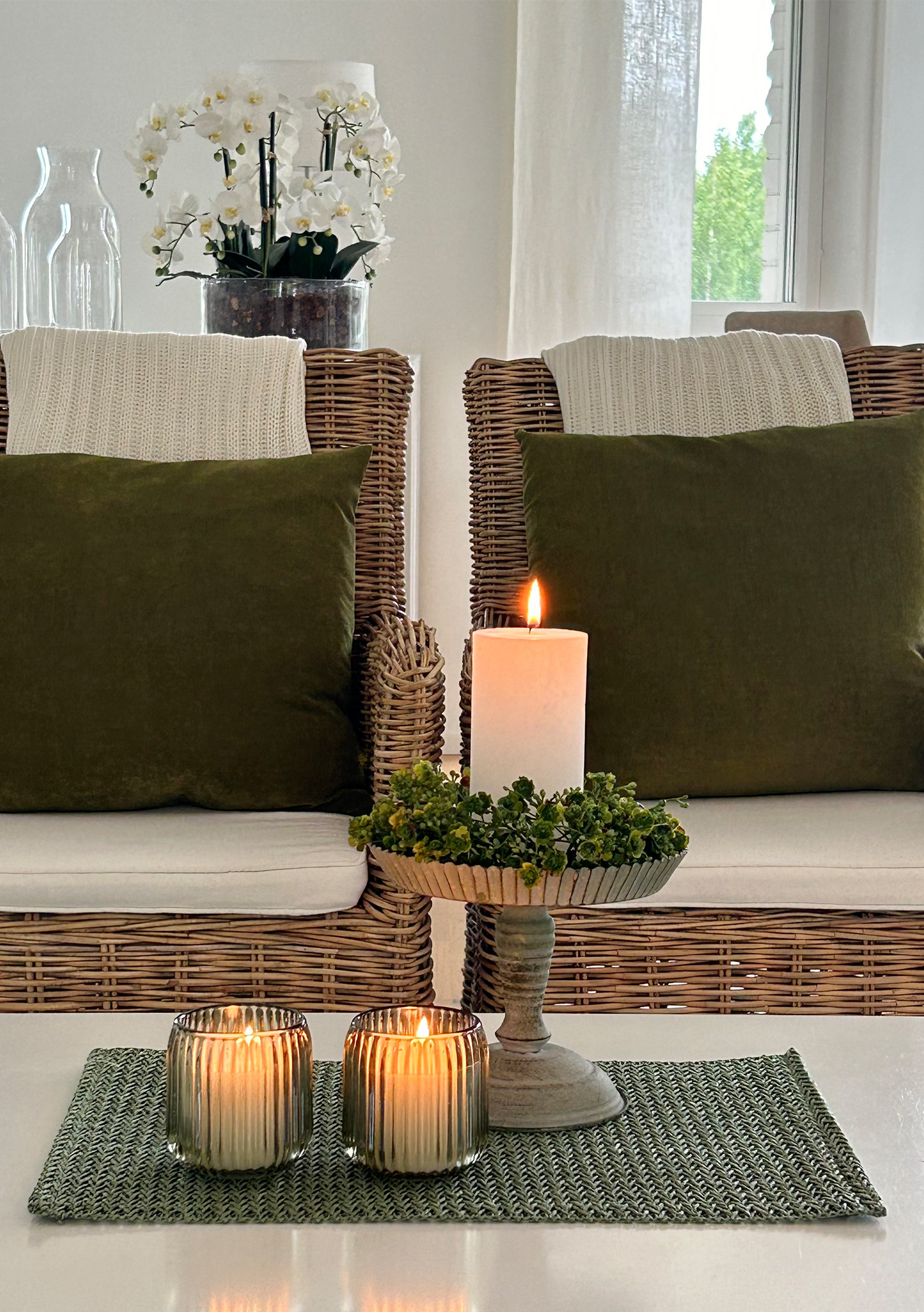 Tabletti paperinaru Finnmari 30x45cm vihreä