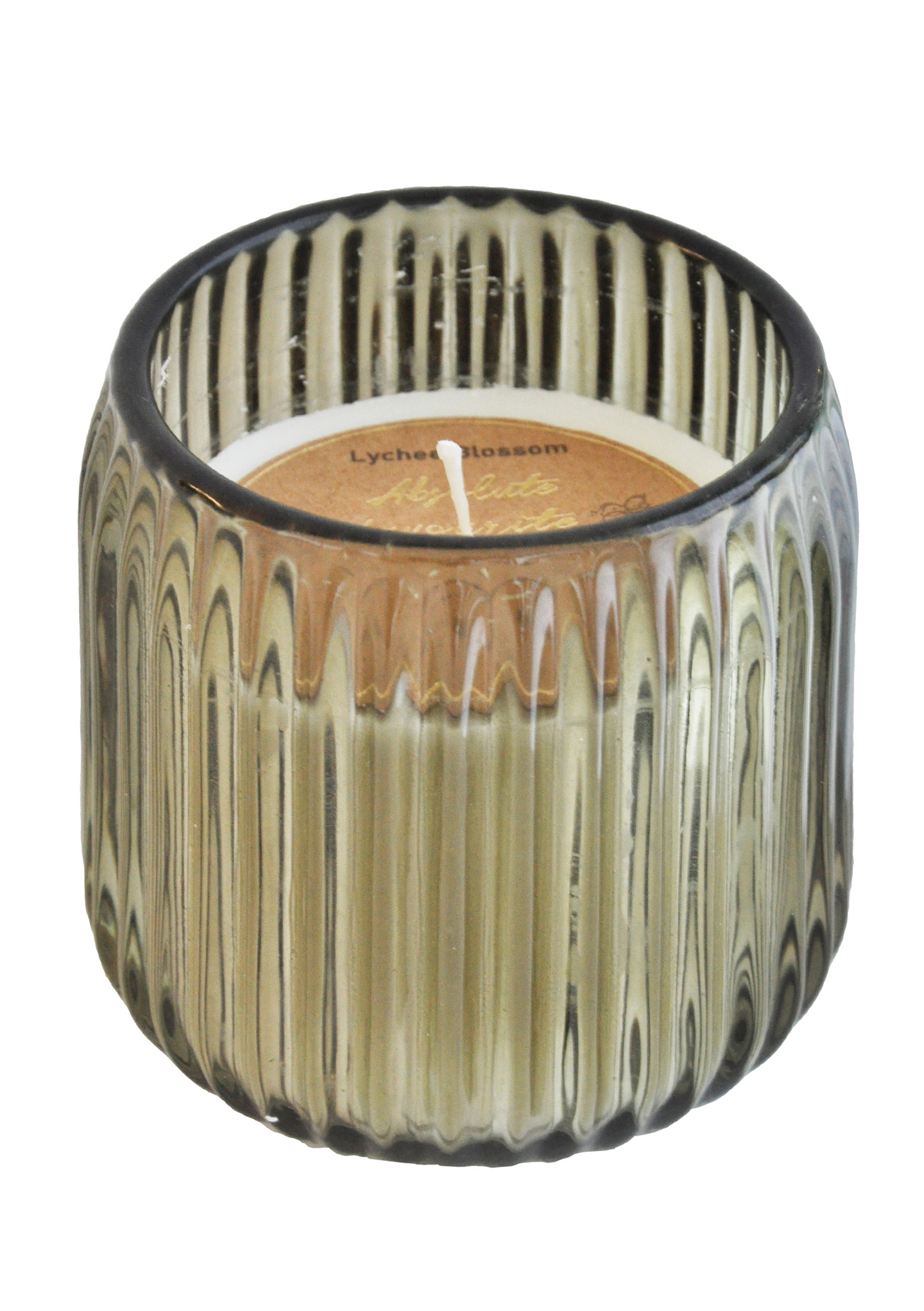 Lasikynttilä Finnmari 8,5x8,5x8,5cm tuoksu vihreä