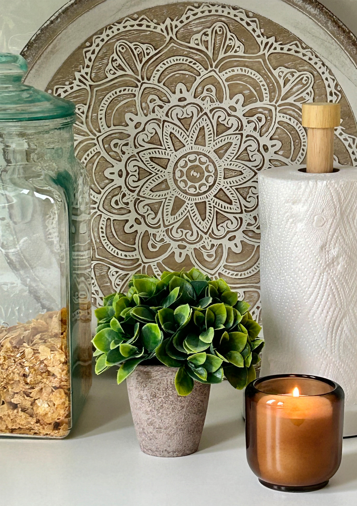 Ruukkukasvi Finnmari lajitelma vihreä