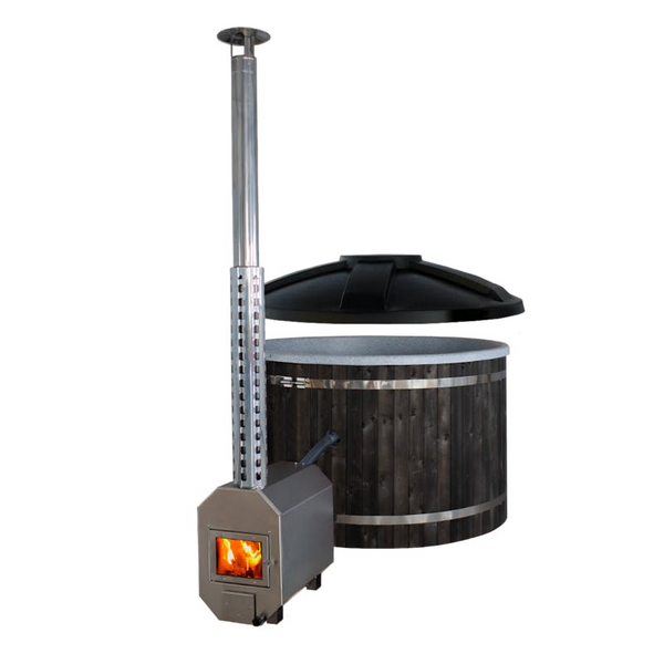 Kylpytynnyri PW-Spa Freetime musta/graniitti