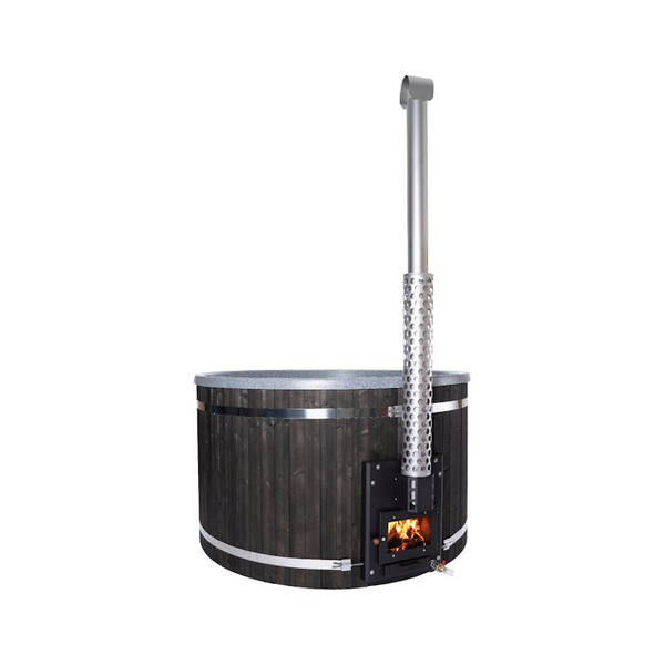 Kylpytynnyri PW-Spa Freetime in L musta/graniitti