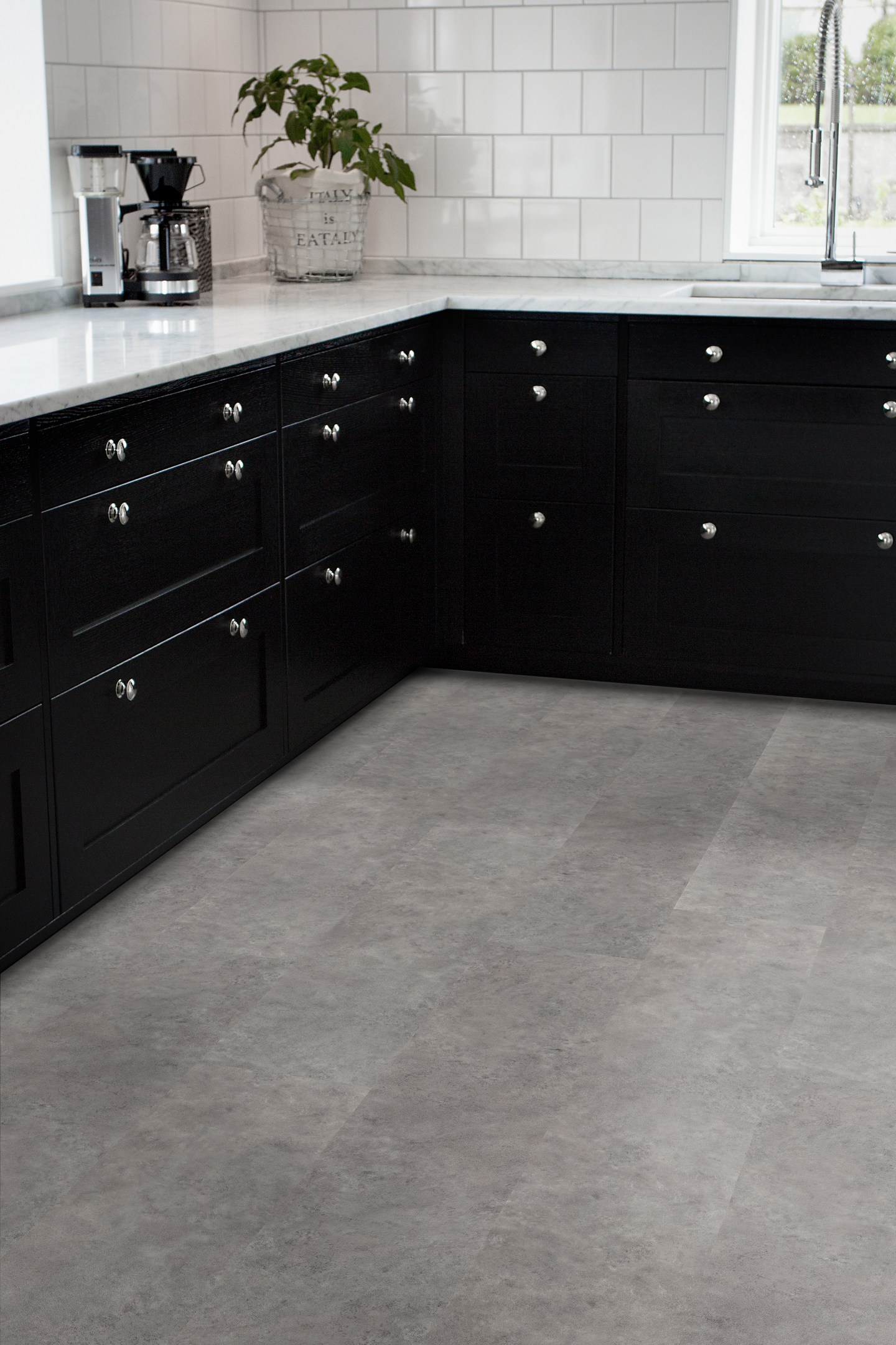 VINYLGOLV GOLVABIA MAXWEAR STONE PORTLAND 2,16M², 115551 299X1190X11MM LJUSGRÅ