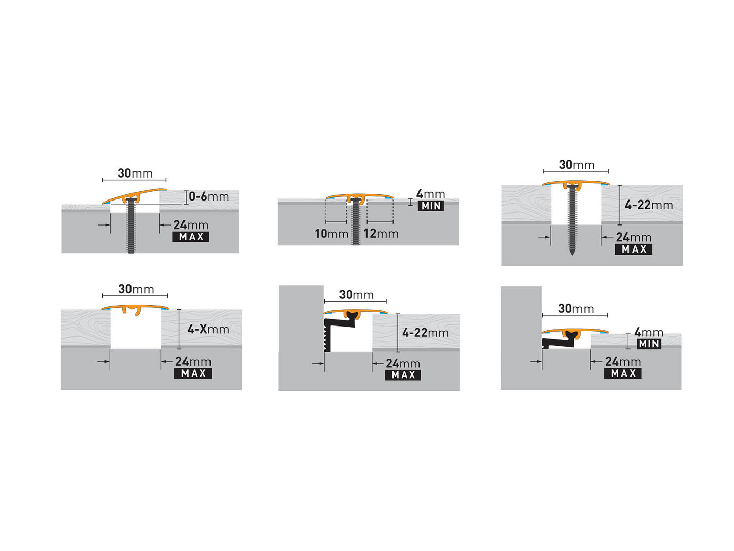 GOLVLIST GOLVABIA 196152 RAW CS26, 186CM LAMINAT