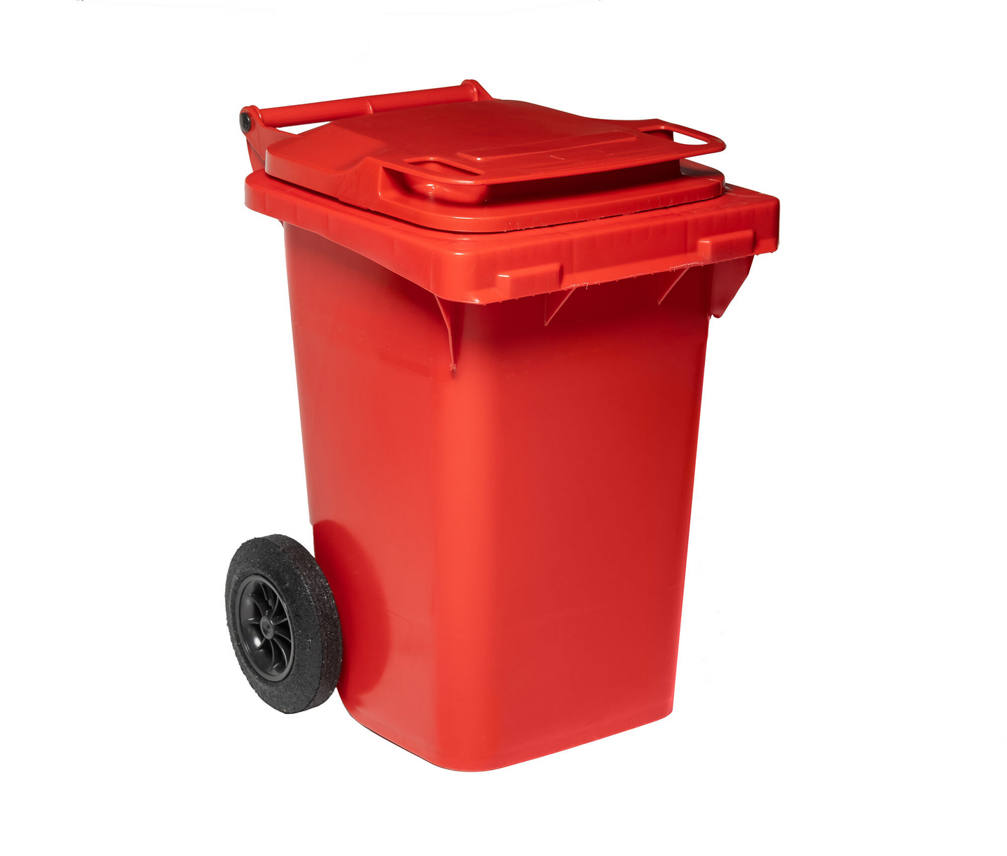Jäteastia Helesi 60l 2 pyörää 200mm punainen