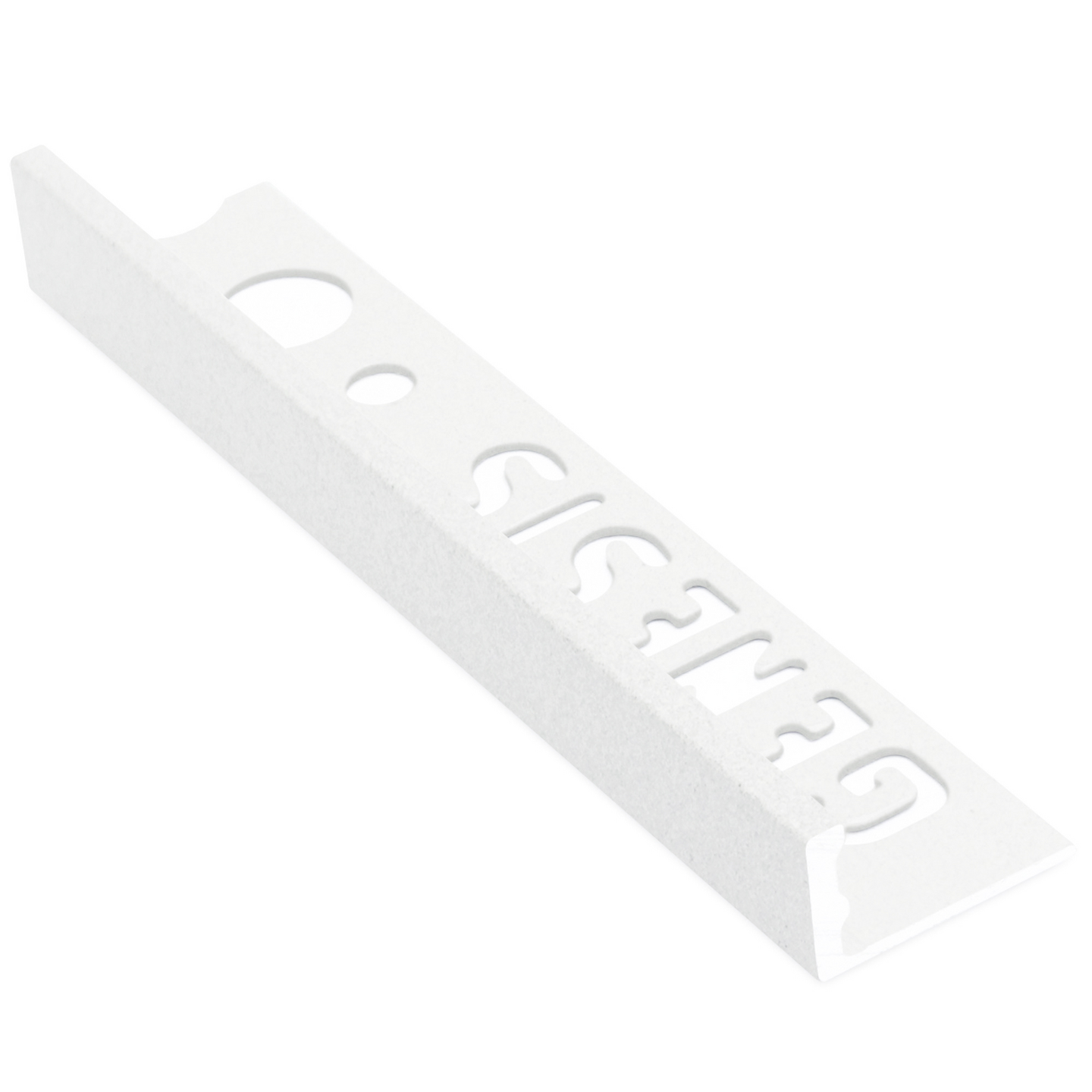 Laattalista Genesis L-malli 8mm 250cm chalk stone