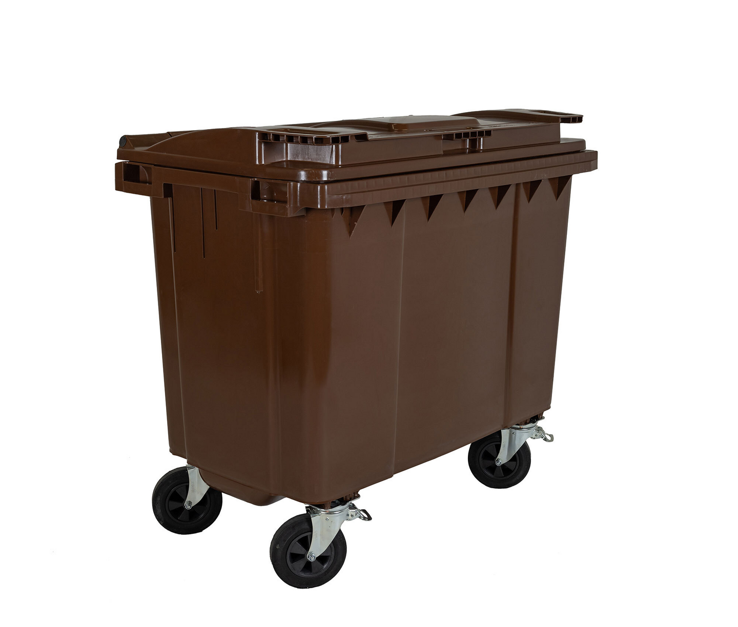 Jäteastia Helesi 660l ruskea