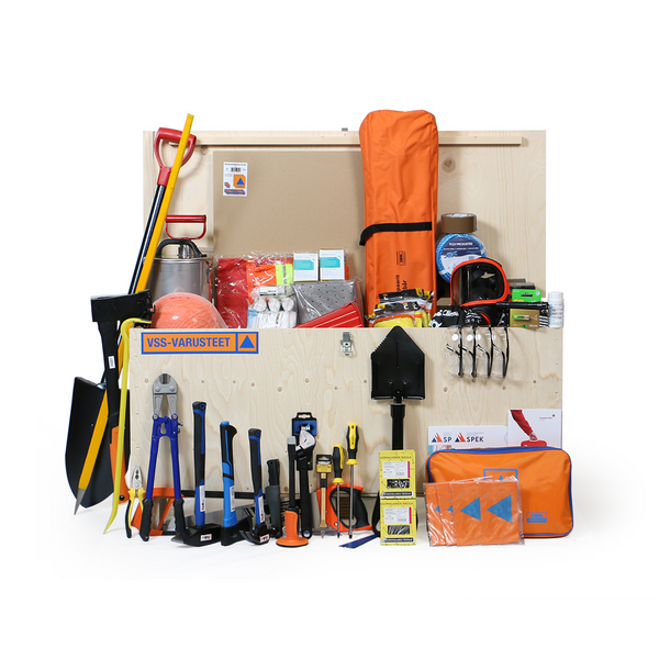 Varustepakkaus HCDF teollisuus- ja liikerakennuksiin