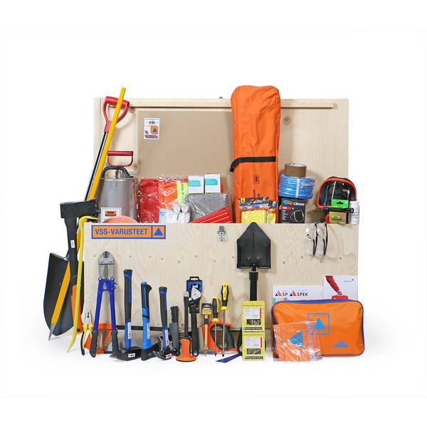 Varustepakkaus CDF teollisuus- ja liikerakennuksiin