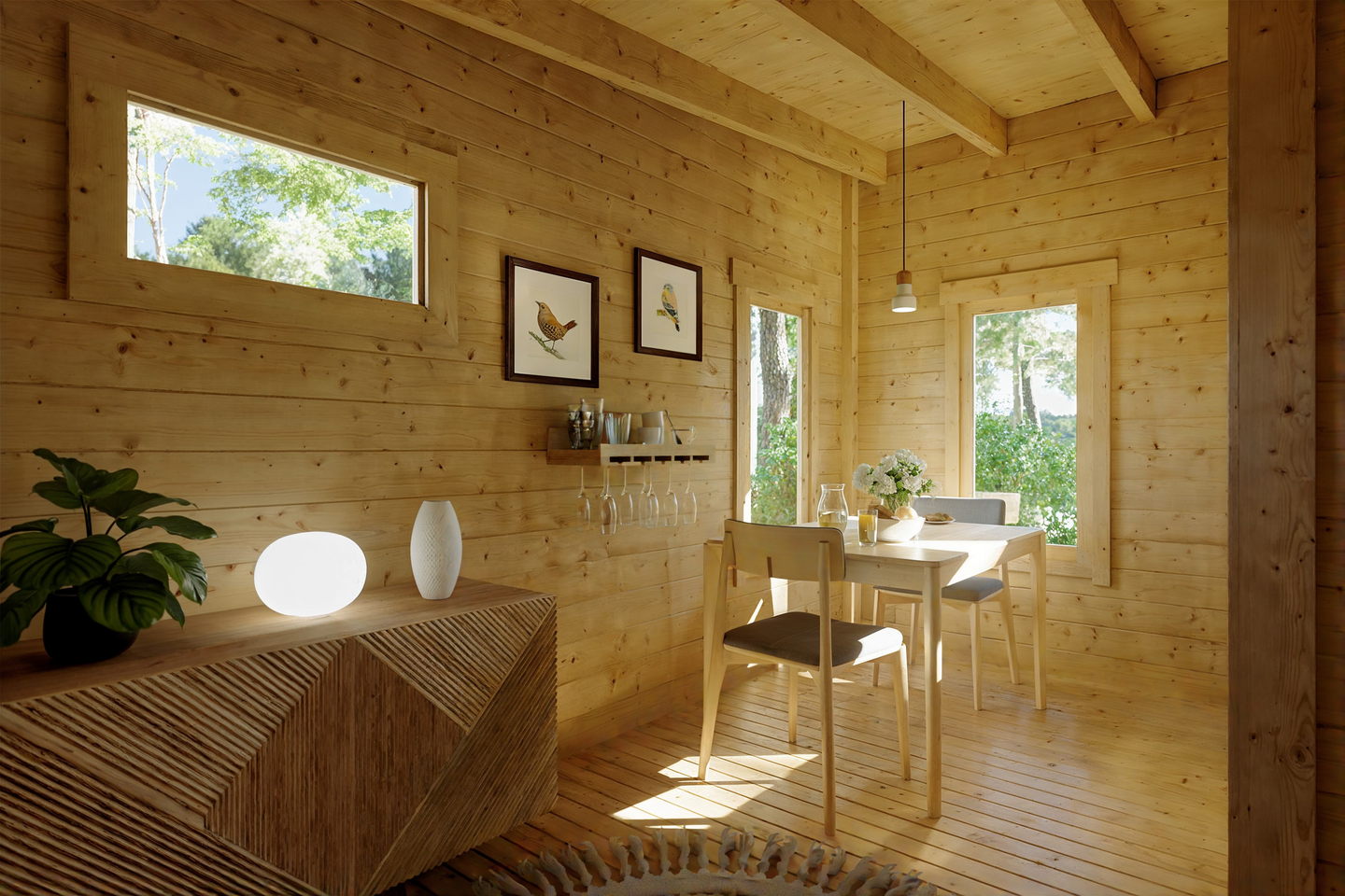 Saunamökki Solsidan 29,9m²