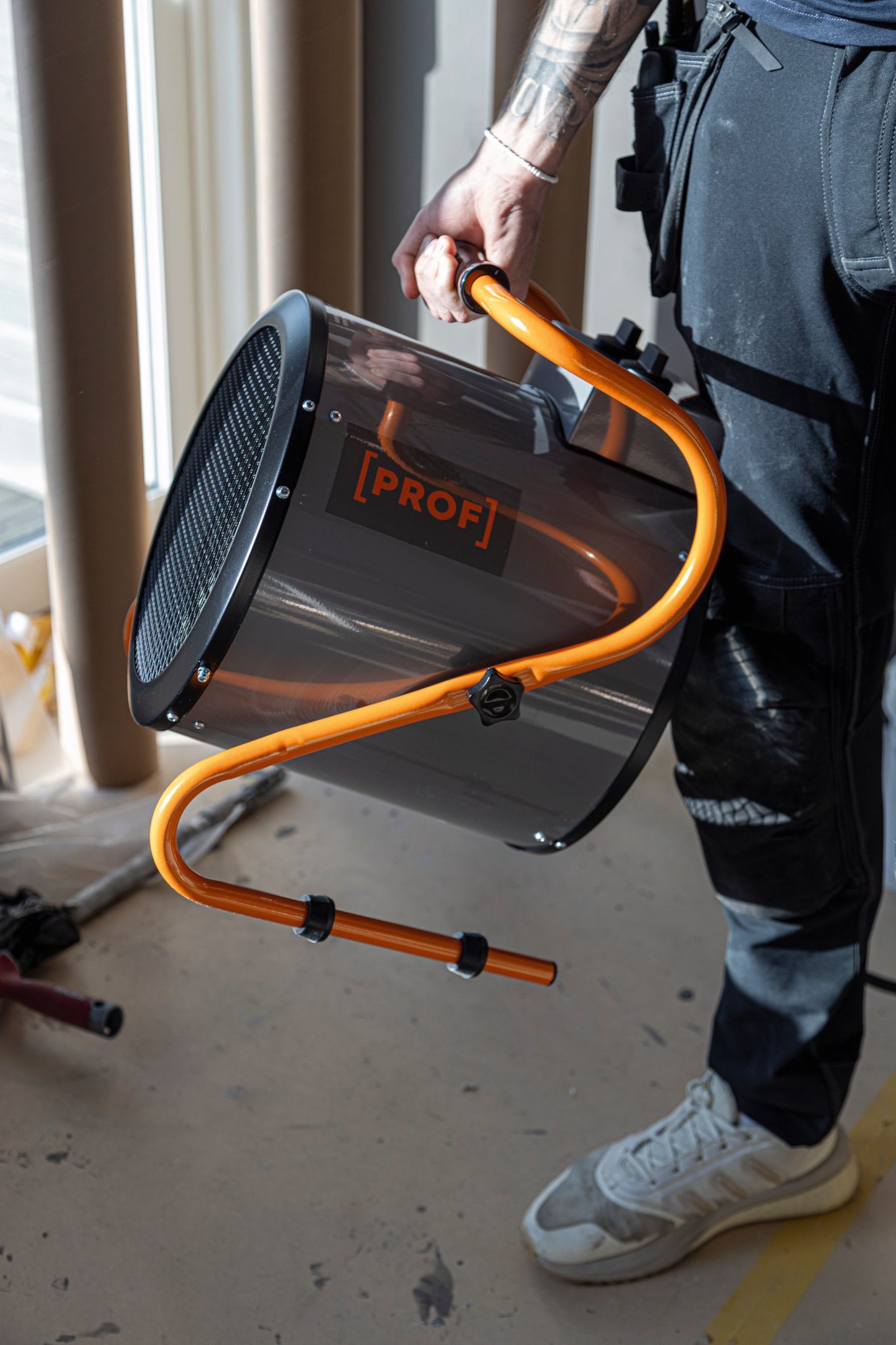 VÄRMEFLÄKT PROF 9KW IPX4 400V