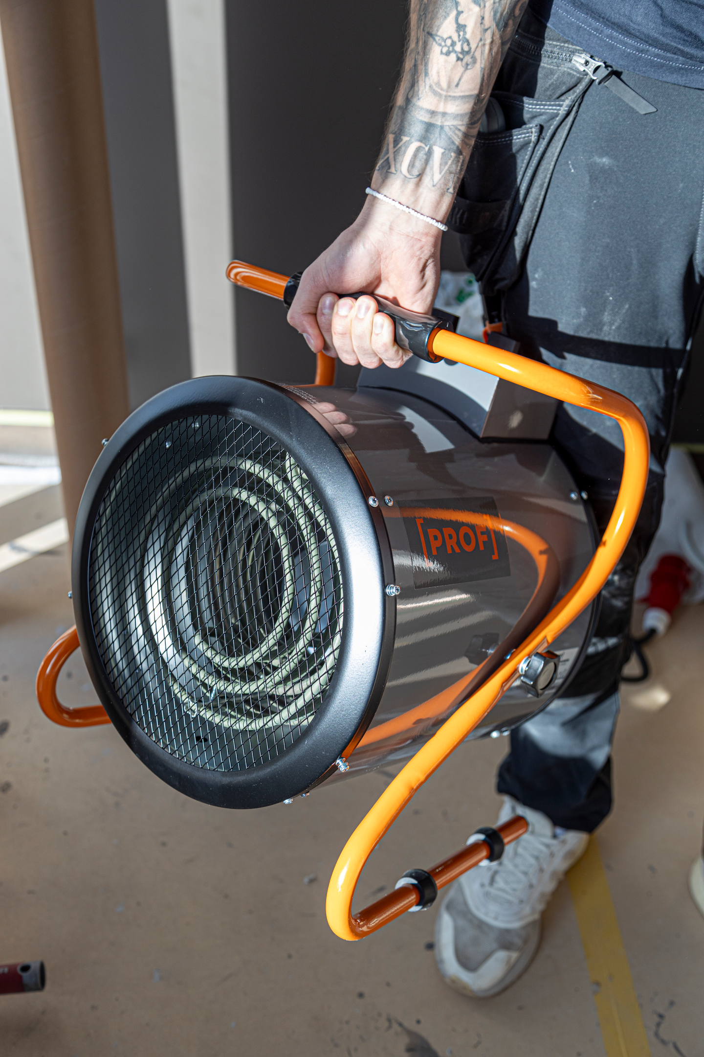 VÄRMEFLÄKT PROF 9KW IPX4 400V