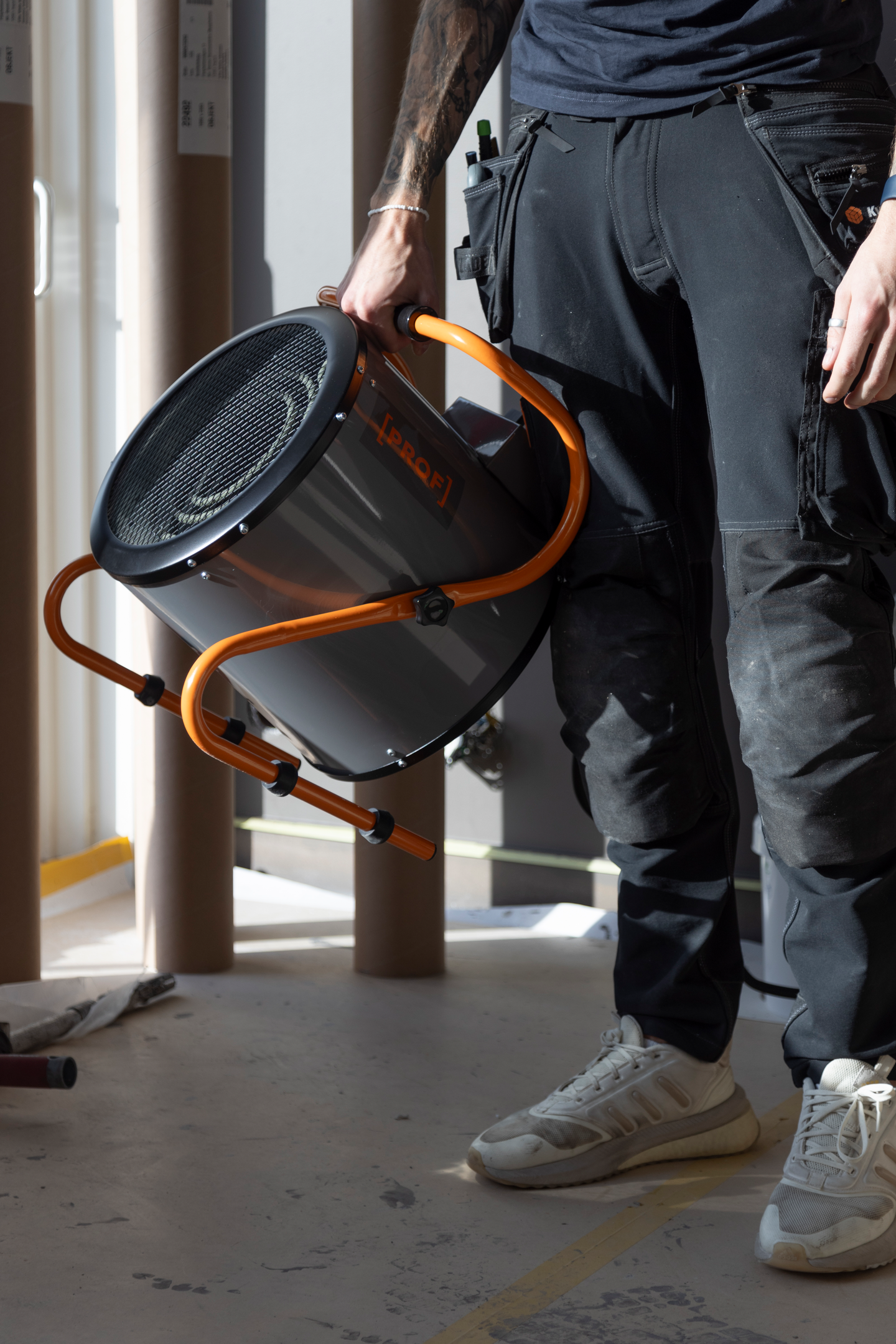 VÄRMEFLÄKT PROF 9KW IPX4 400V