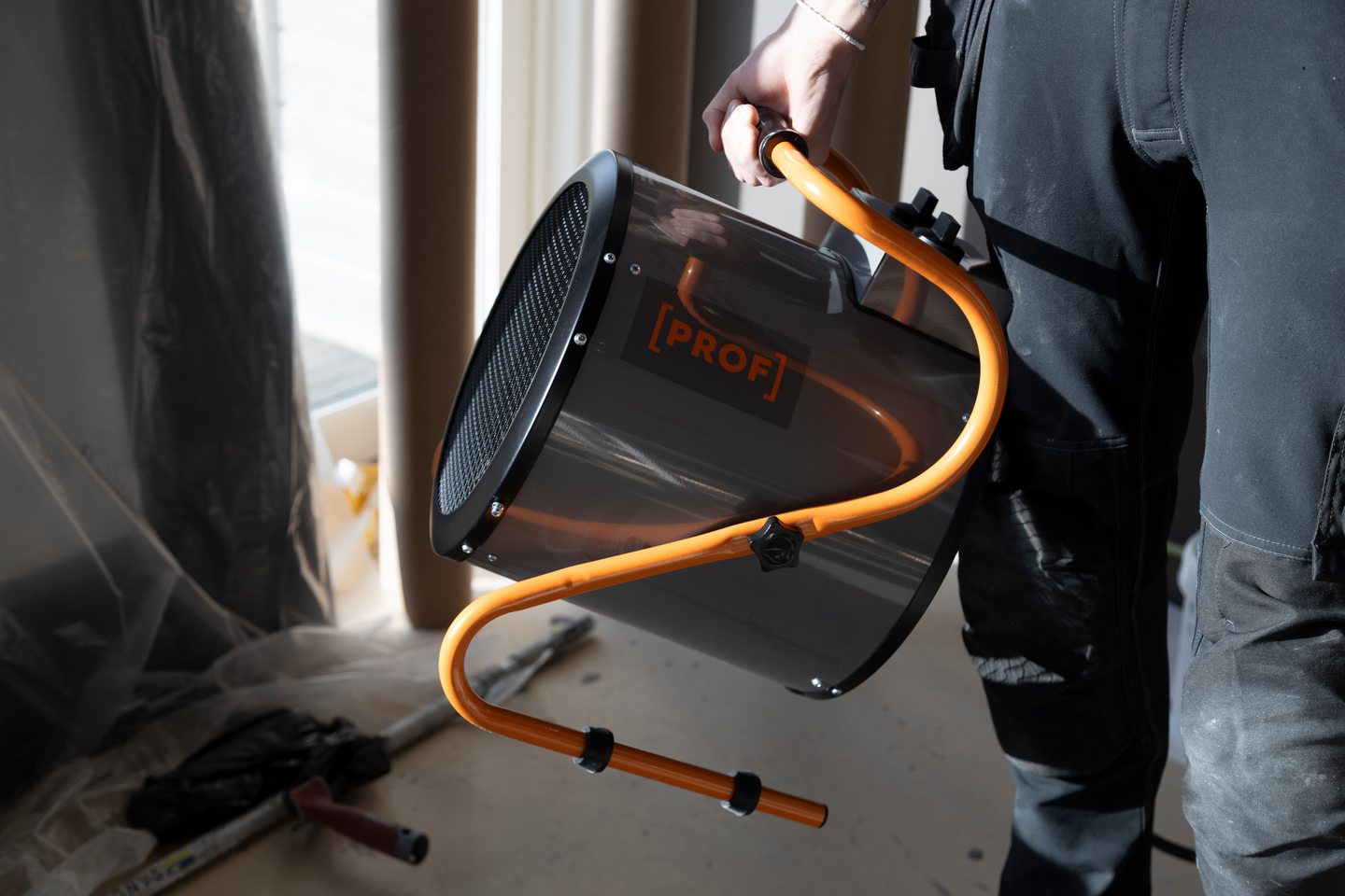 VÄRMEFLÄKT PROF 9KW IPX4 400V