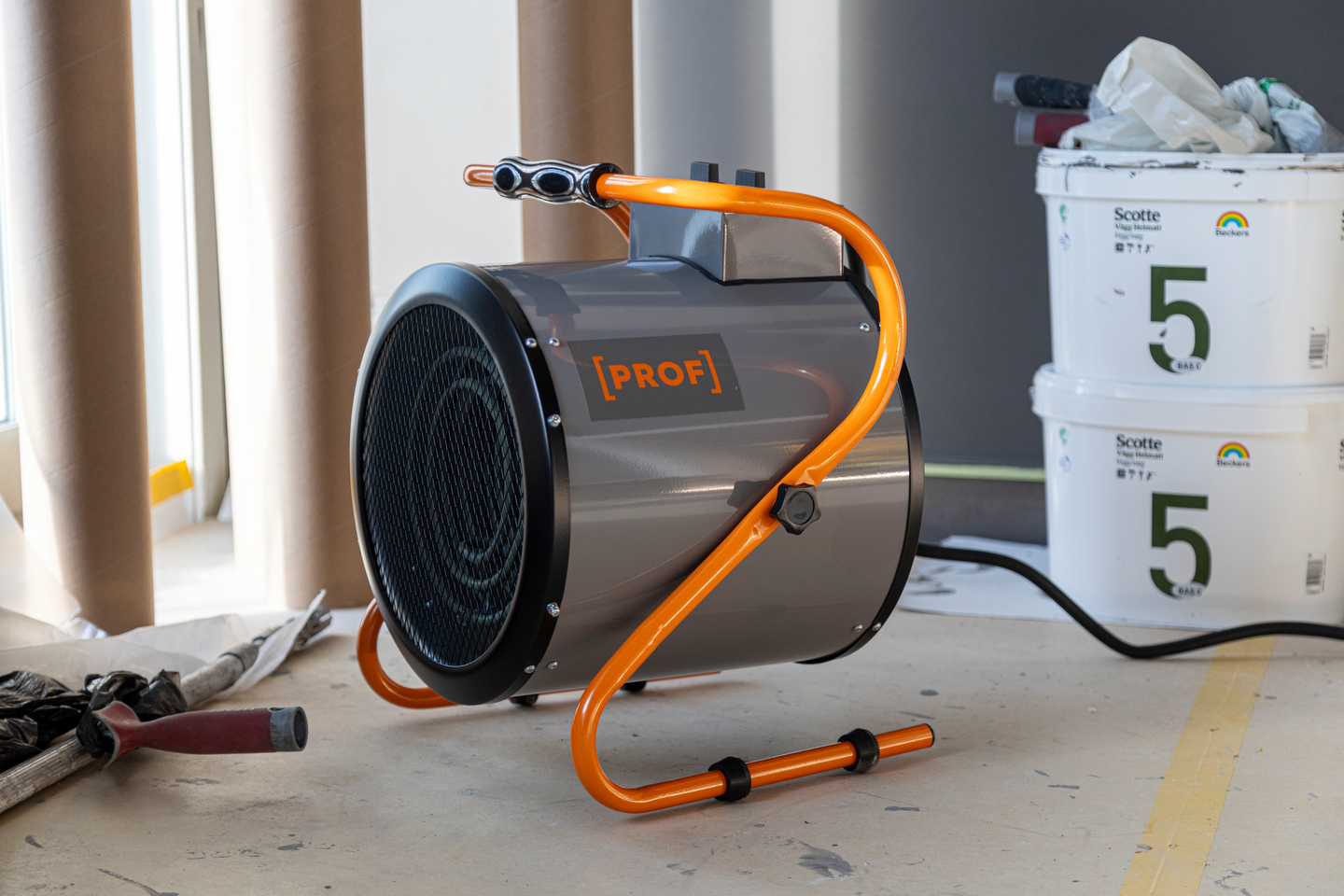 VÄRMEFLÄKT PROF 9KW IPX4 400V