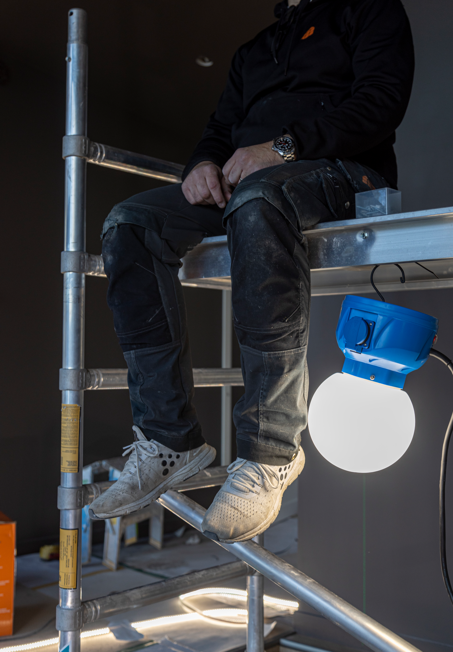 ARBETSLAMPA PROF LED 28W 3200LM, 2X 5M IP54