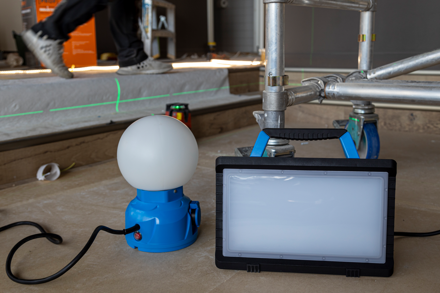 ARBETSLAMPA PROF LED 45W 3600LM, 2X 3M IP54