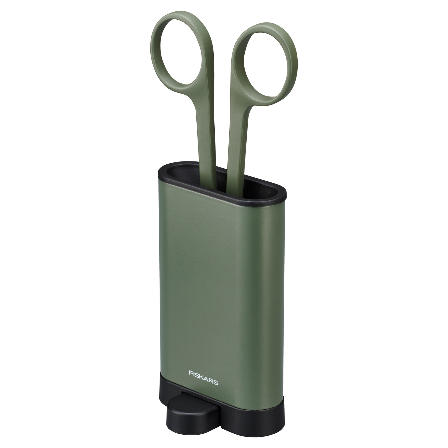 Trimmaussakset Fiskars viherkasveille+teline