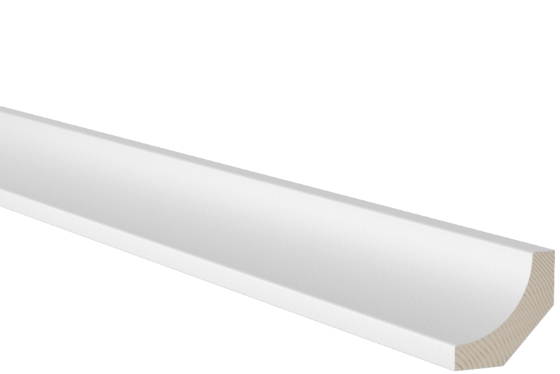 HÅLKÄLSLIST EHL PROLIST FURU VIT, 15X43X3600MM