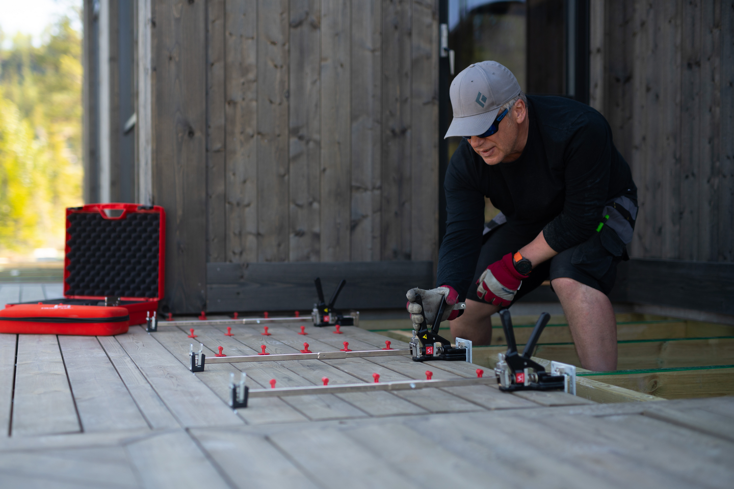 Terassisarja Viking Arm Decking Kit 2 (ei sis. työkalua)