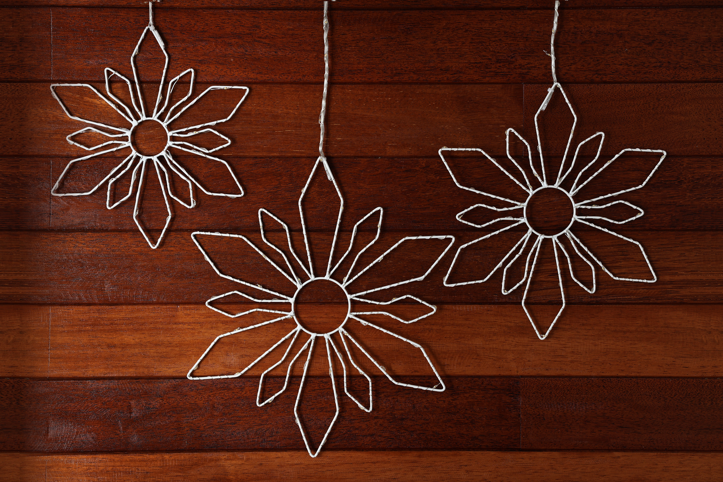 Valokoriste Cello Flake 3-osainen 120led