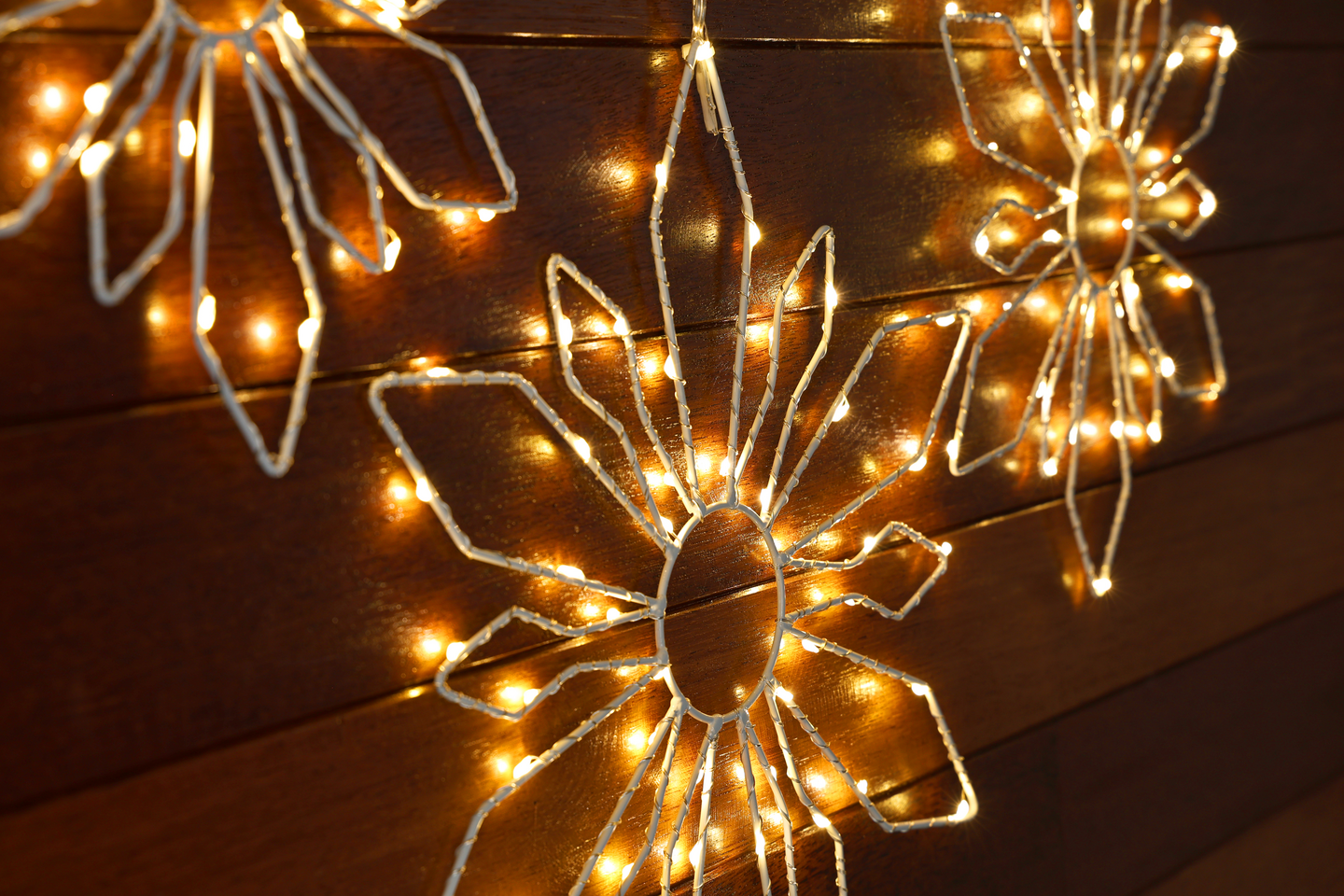 Valokoriste Cello Flake 3-osainen 120led