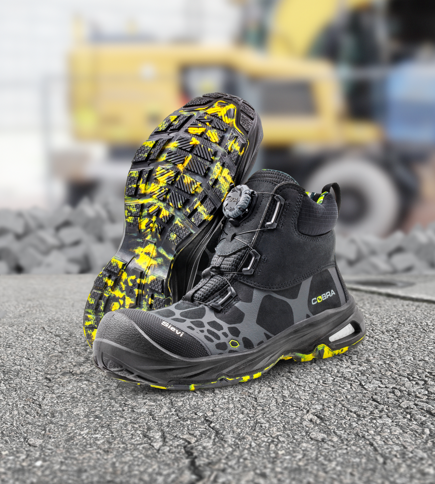 Turvakengät Sievi Cobra Roller High+ S3 koko 40