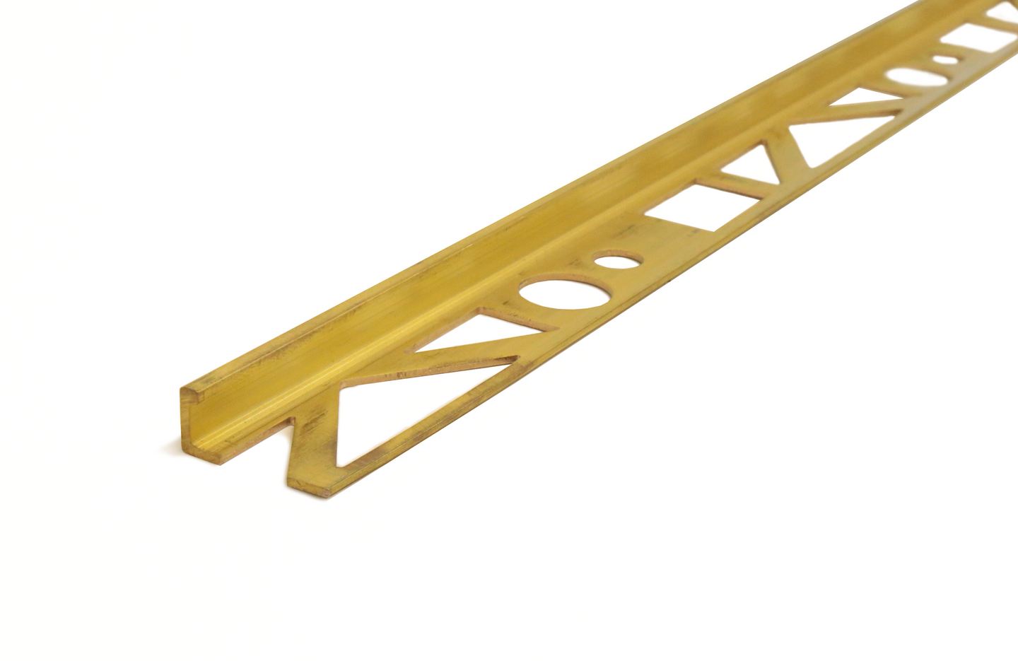 Laattapäätelista 8mm messinki 2500mm