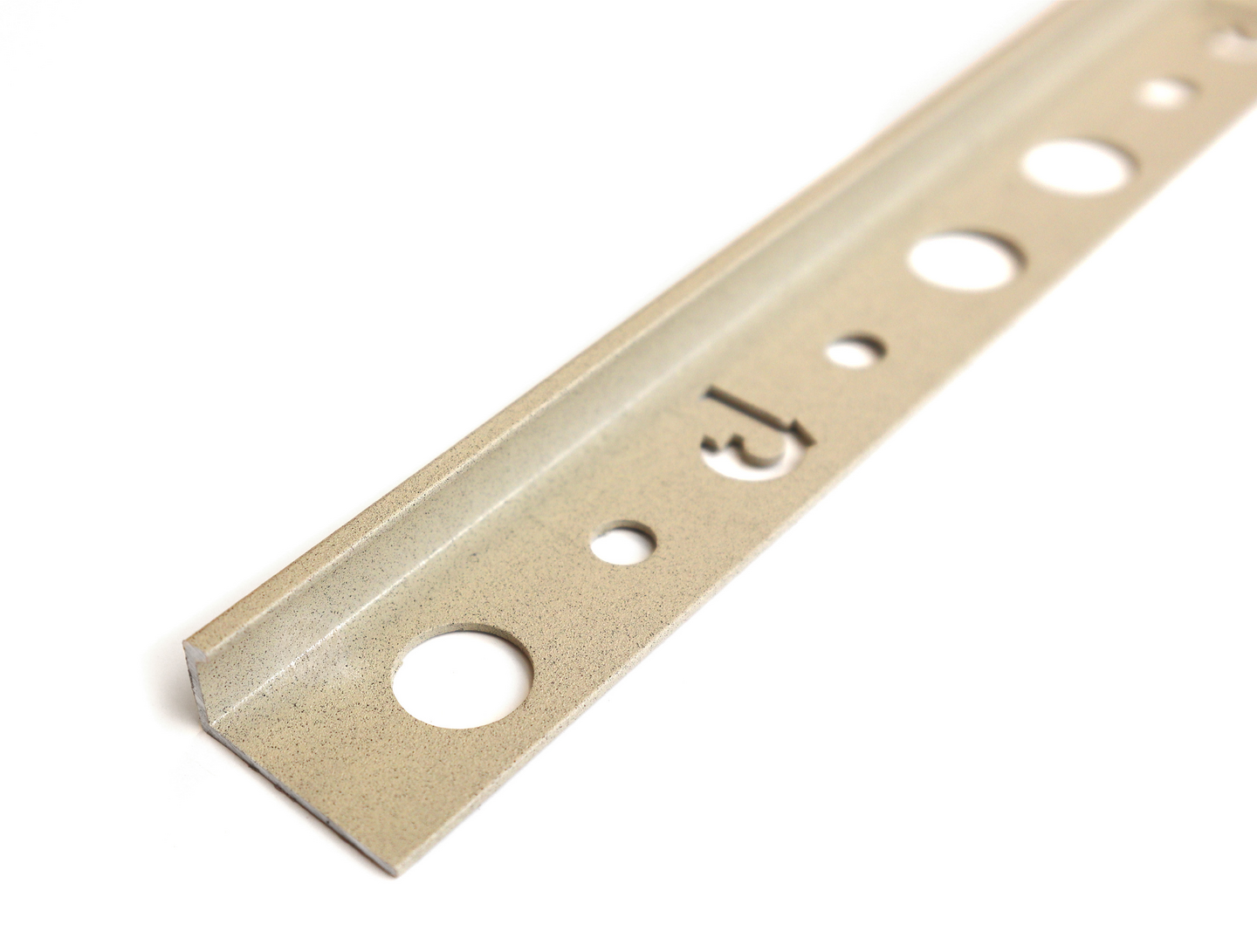 Laattapäätelista 10mm Sand Rustic 2500mm