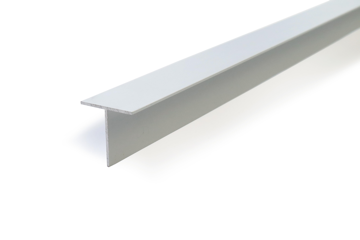 T-lista 25x25x1,3 hopea-anodisoitu 2000mm