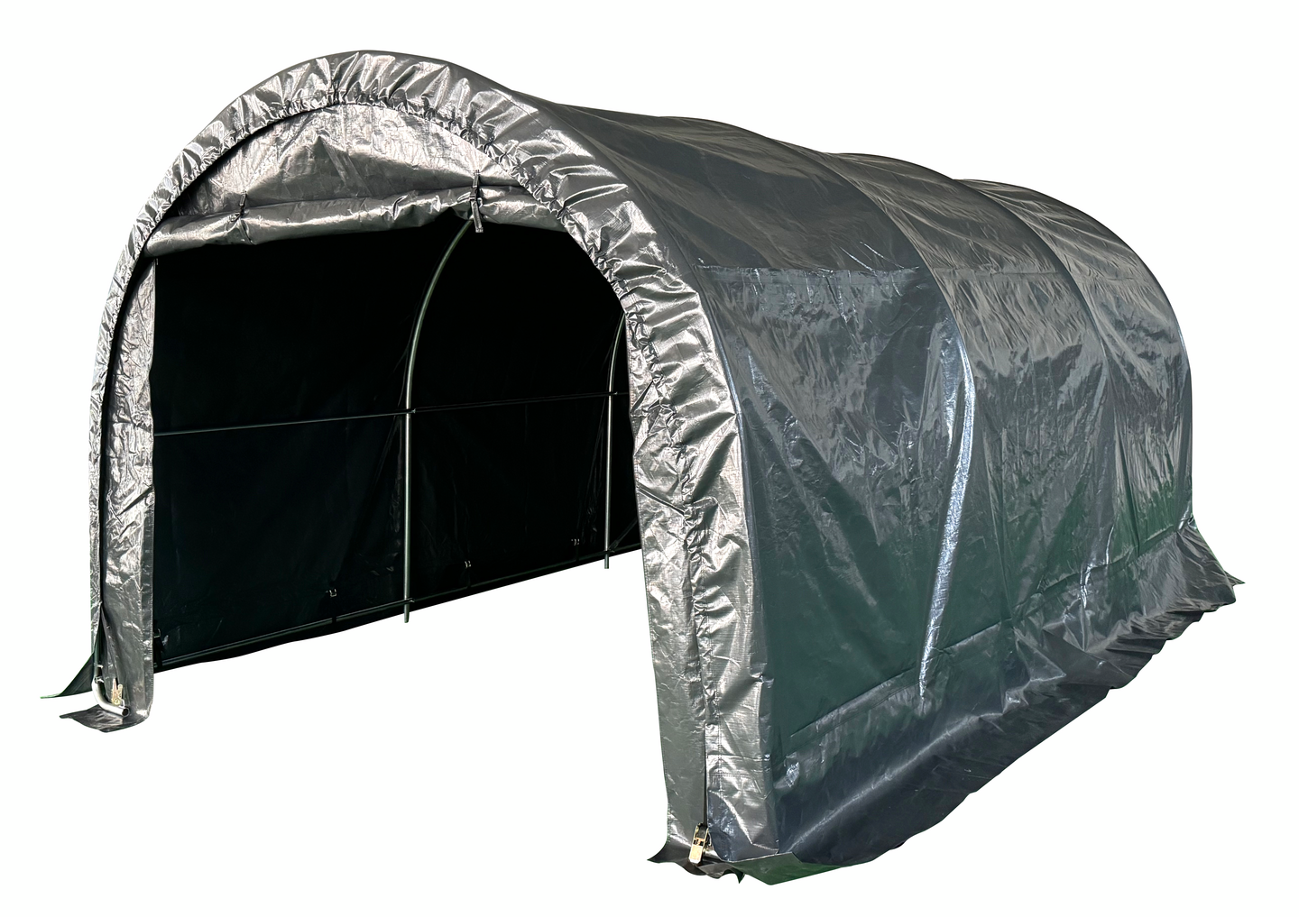 Pressutalli PROF 3,0x5,0x2,4m tummanharmaa