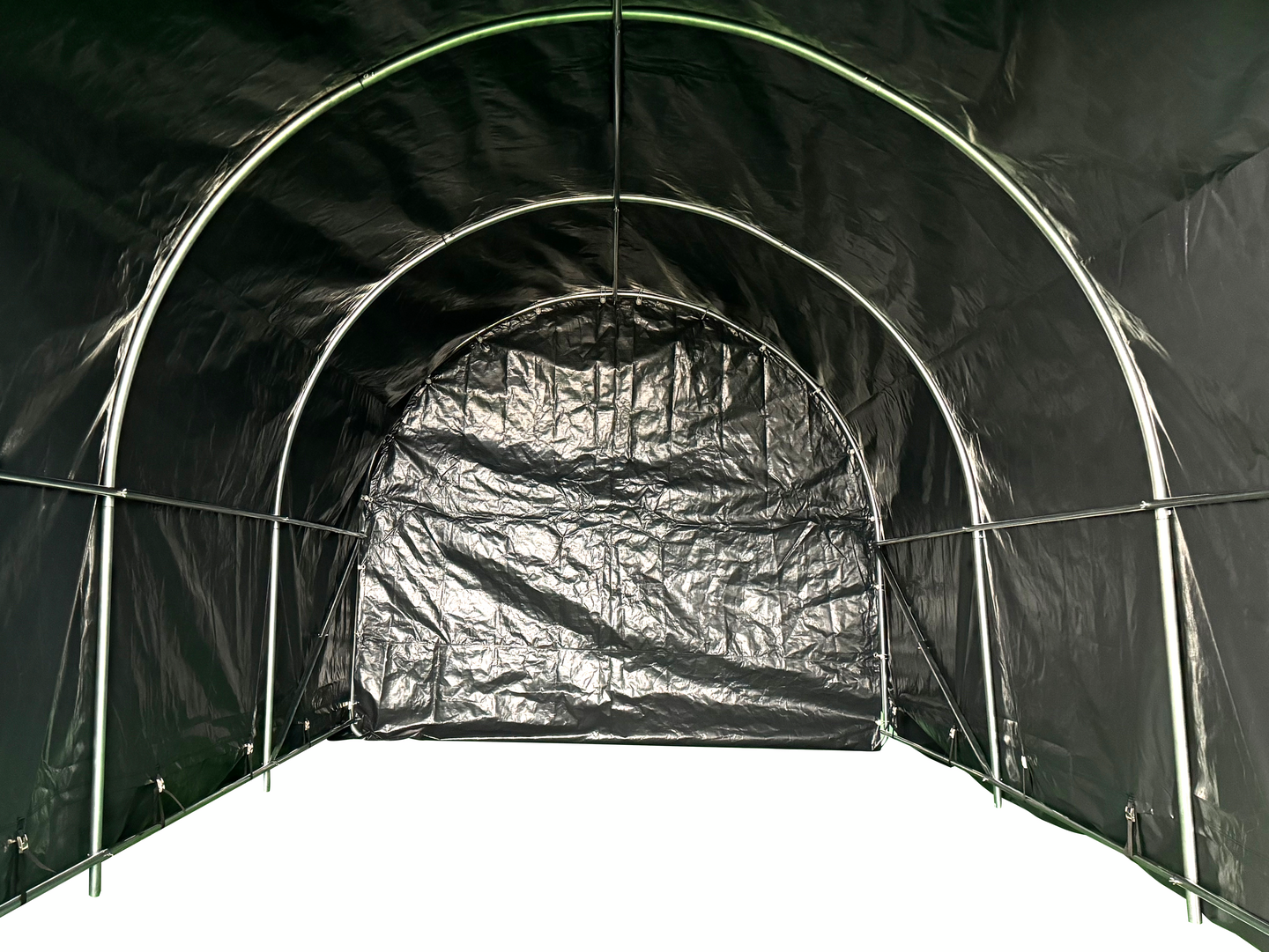 Pressutalli PROF 3,0x5,0x2,4m tummanharmaa