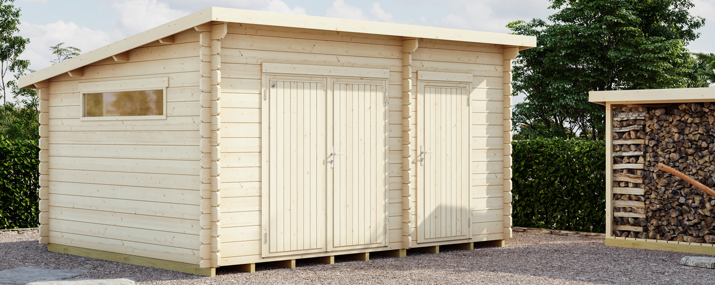 Pihavarasto Lillevilla Seili 12,3m²