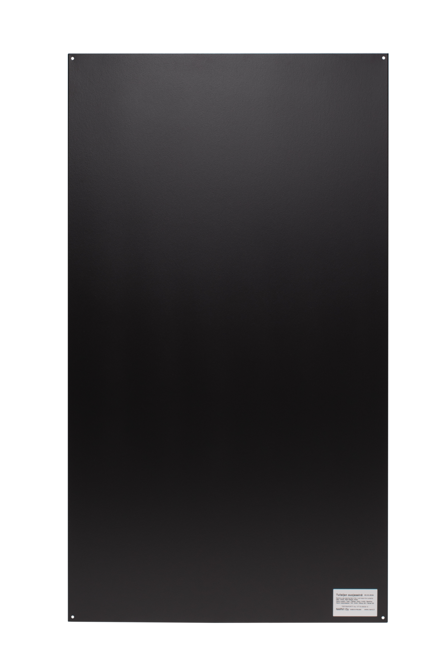 Kiukaan suojaseinä Narvi musta