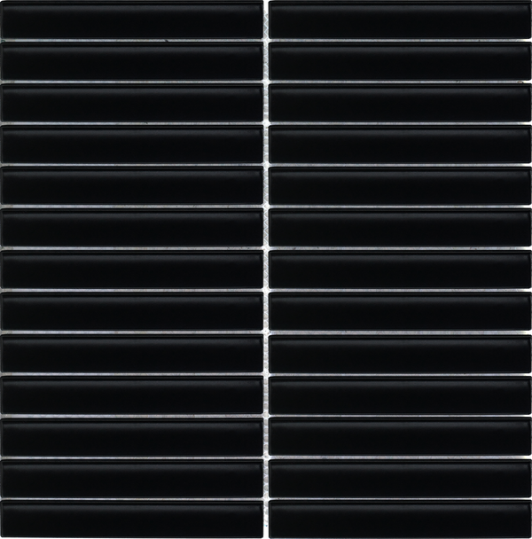 MOSAIK CELLO PIANO 2X14,5 29,6X29,9, SVART M.