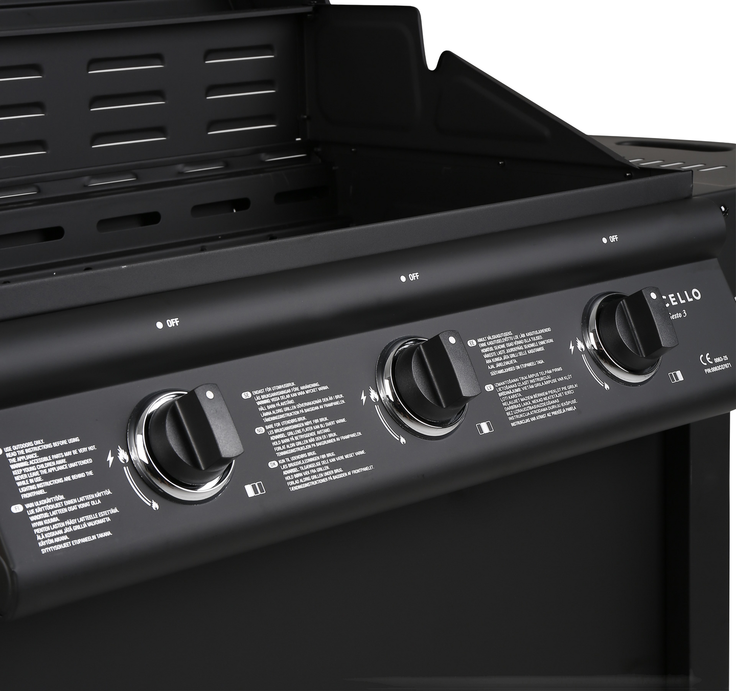 GASOLGRILL CELLO GESTO 3